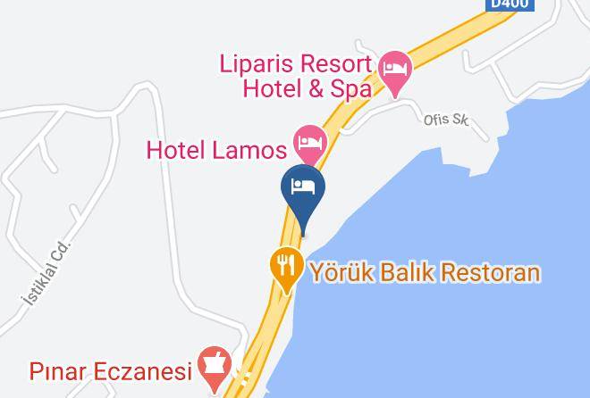 Kumkuyu - Liparis Resort Otel Maps