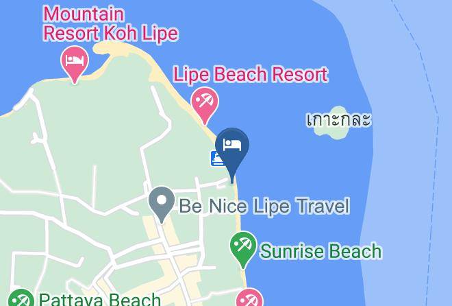 Lipe Power Beach Resort Map - Satun - Mueang Satun District