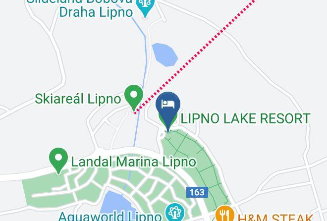 Cesky Krumlov - Lipno Lake Resort Maps