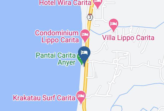 Pandeglang Regency - Lippo Carita Selatan Maps