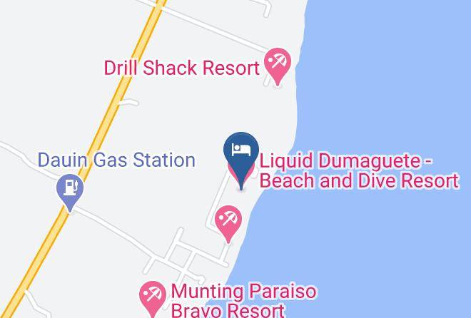 Negros Oriental - Liquid Dumaguete Beach And Dive Resort Maps