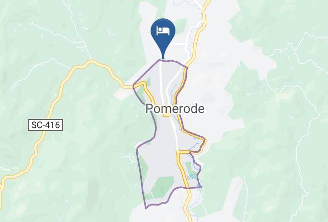 Pomerode - Pousada Lira Haus Pomerode Maps