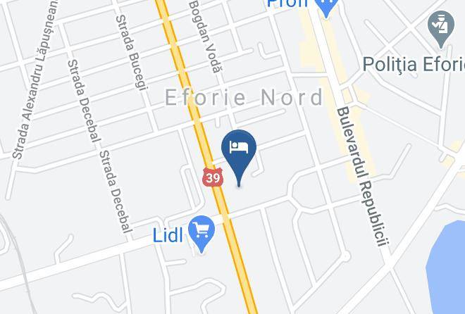 Eforie - Lira Holiday Maps