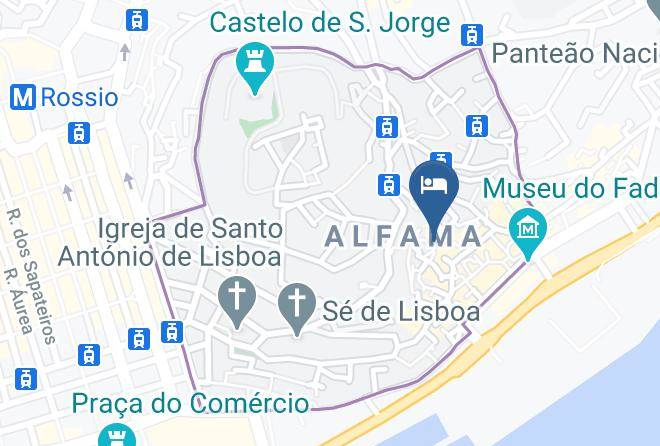 Lisboa Alfama Ii Map