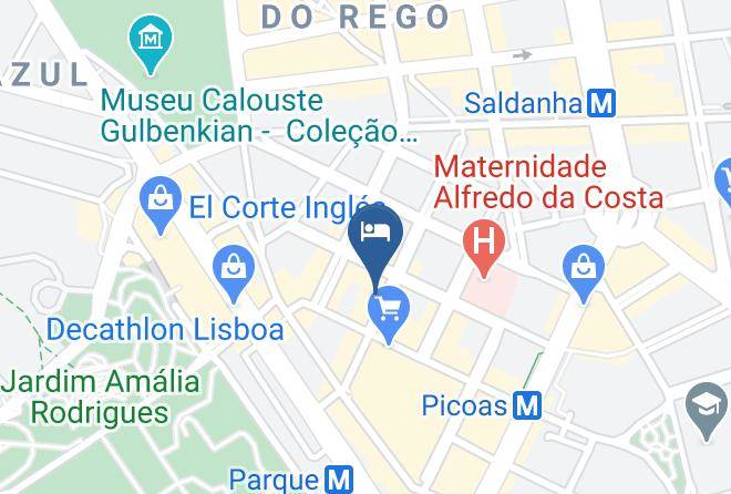 Lisbon - Lisboa Glam Maps