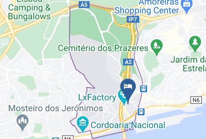 Lisbon - Lisboa In Alcantara Maps