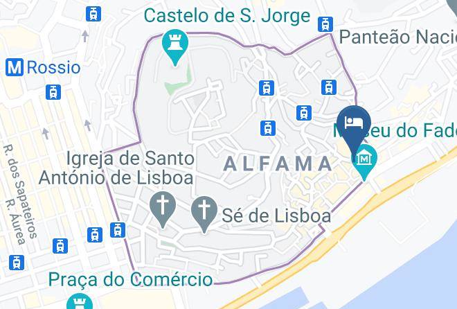 Lisbon - Lisbon Alfama Typical Maps