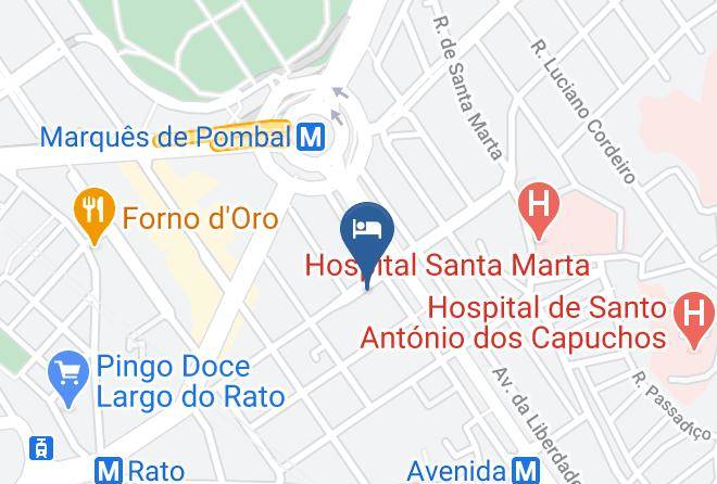 Lisbon - Lisbon Boulevard Maps