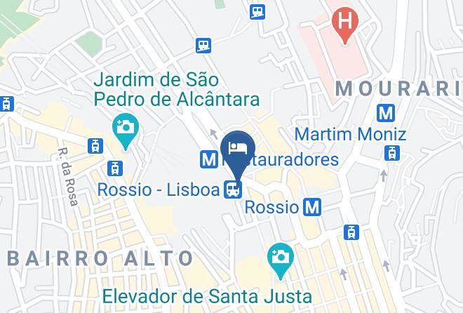 Lisbon - Lisbon Destination Hostel Maps