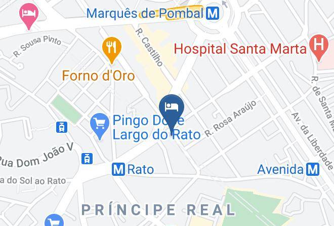 Lisbon - Lisbon Dreams Holiday Homes Maps