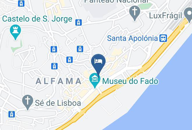Lisbon - Lisbon Holidays Alfama Maps