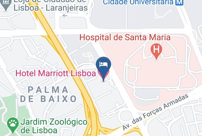 Lisbon - Hotel Marriott Lisboa Maps
