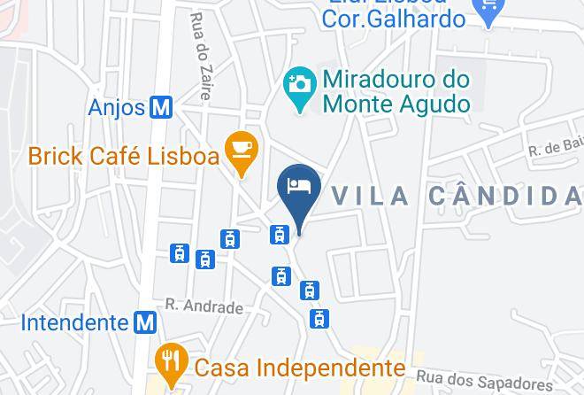 Lisbon - Lisbon Poets Inn Maps