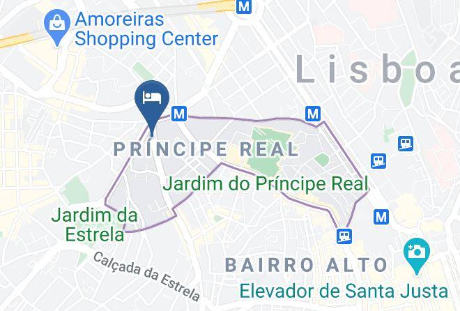 Lisbon - Lisbon Sao Bento Hotel Maps