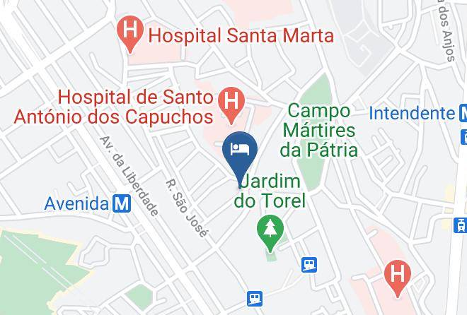 Lisbon - Puenteareas Maps