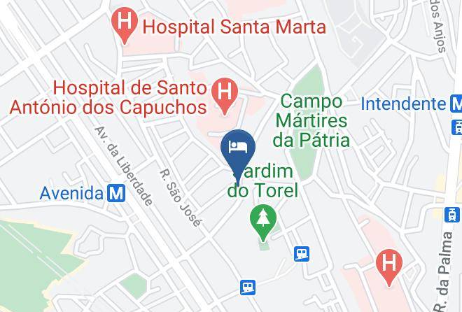 Lisbon - Boutique Telhal 89 Maps