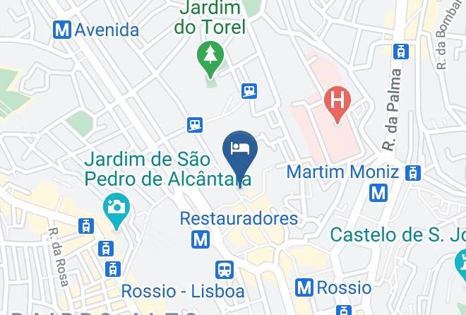 Lisbon Wine Hotel Map