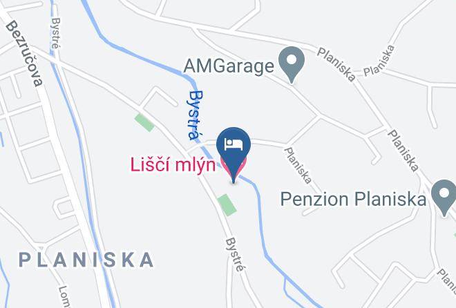 Novy Jicin - Lisci Mlyn Maps