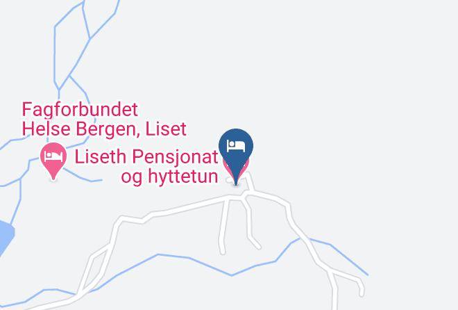 Eidfjord - Liseth Pensjonat Og Hyttetun Maps