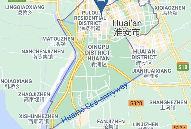 Huaian - Lishe Business Express Hotel Maps
