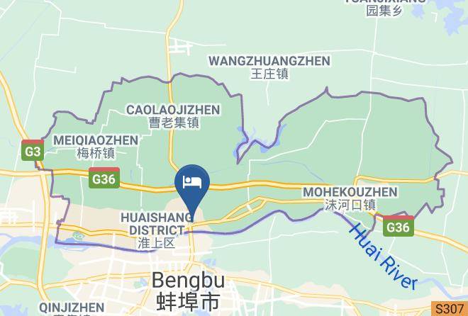 Lishi Universal Hotel Northwest Gate 2 Map