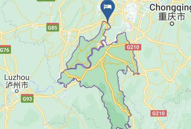 Jiangjin District - Lisi Dandun Hotel Maps