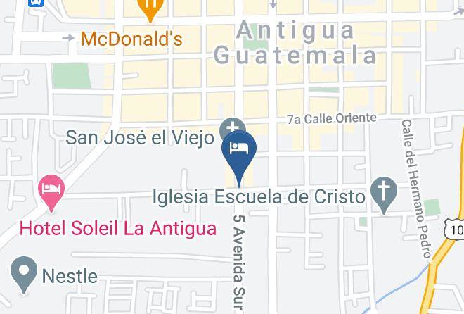 Antigua Guatemala - Lisiant Boutique Hotel Maps