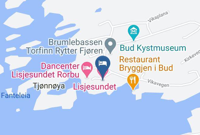 Fraena - Lisjesundet Maps