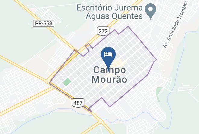 Campo Mourao - Lisot Hotel Maps