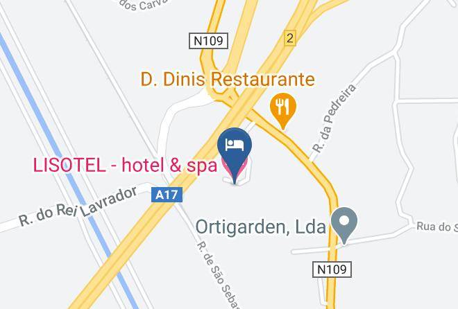 Regueira De Pontes - Lisotel Hotel & Spa Maps