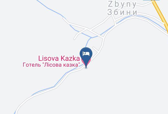Volovets Raion - Lisova Kazka Hotel Maps