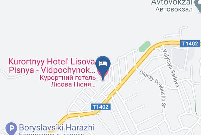 Truskavets - Kurortnyy Hotel Lisova Pisnya Vidpochynok V Truskavtsi Maps