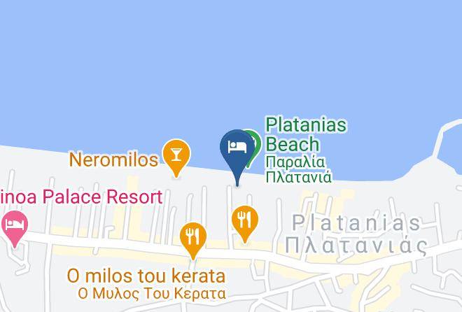 Khania - Lissos Beach Maps