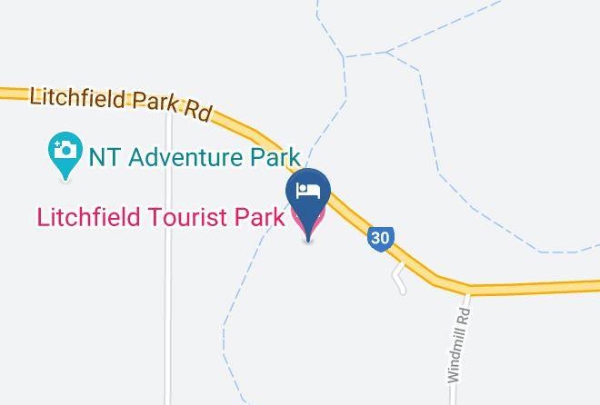 Coomalie - Litchfield Tourist Park Maps