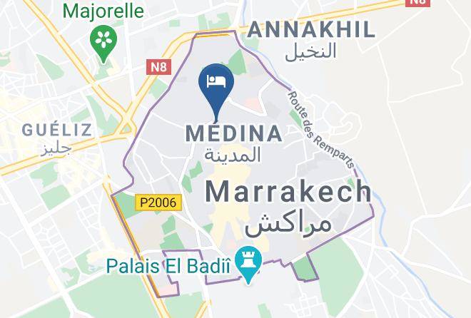Marrakesh - Literary Riad Hemingway Maps