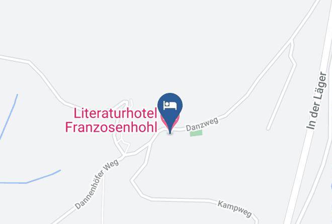 Literaturhotel Franzosenhohl Map