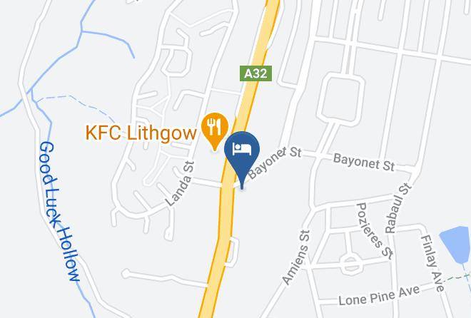 Lithgow - Lithgow Parkside Motor Inn Maps