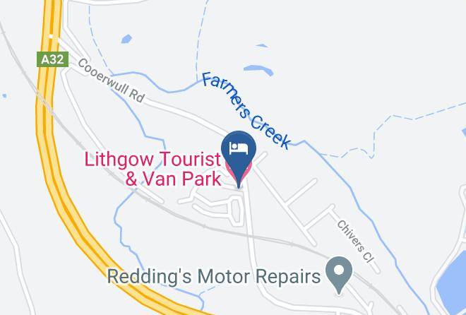 Lithgow - Lithgow Tourist & Van Park Maps