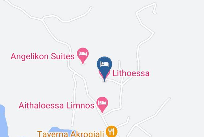 Lemnos - Lithoessa Maps