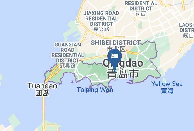 Qingdao - Litian Hotel West Gate Maps