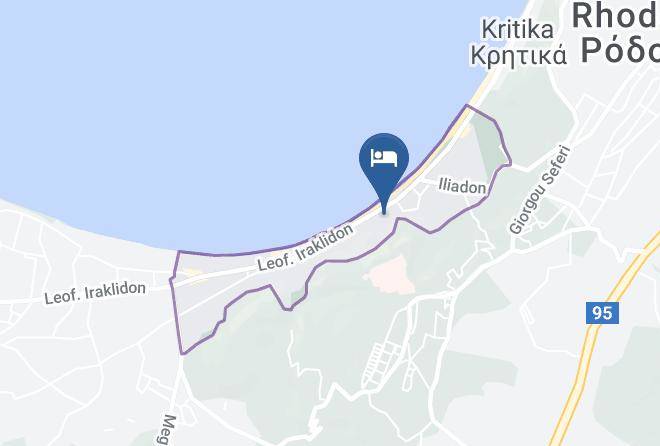 Dodecanese - Lito Hotel Maps
