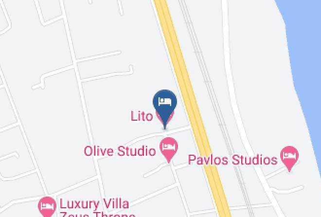 Pieria - Lito Hotel Maps