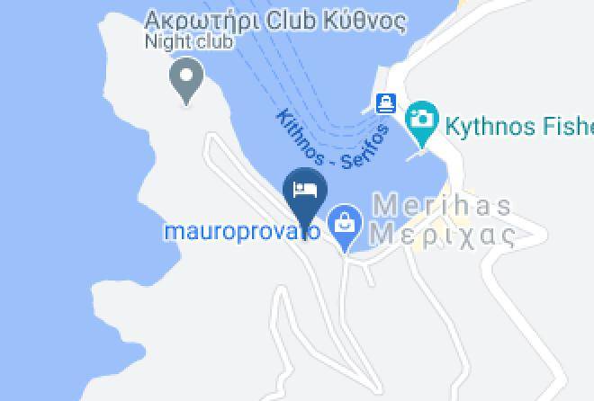 Kea Kythnos - Litsas Studios Maps