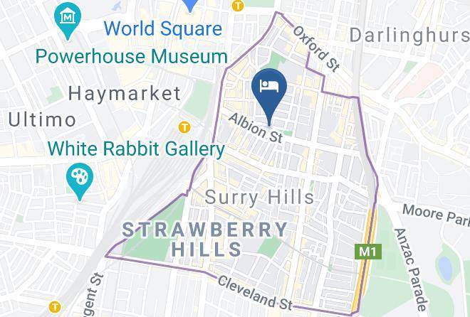 Sydney - Little Albion A Crystalbrook Collection Boutique Hotel Maps
