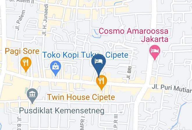 Jakarta Selatan - Little Amaroossa Residence Maps
