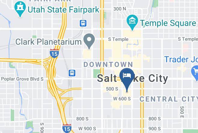 Salt Lake - The Little America Hotel Salt Lake City Maps