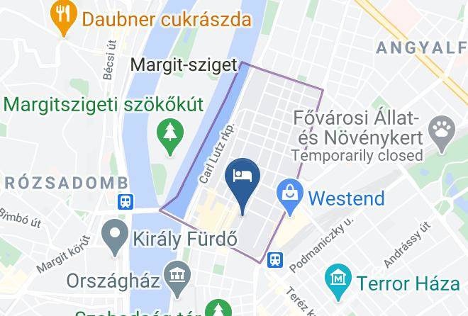 Budapest 13 Kerulet - Little Americas Concert Hall Apts Maps