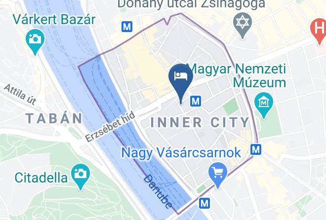 Budapest 5 Kerulet - Little Americas Downtown Maps