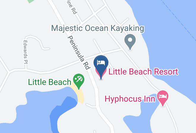 Alberni Clayoquot - Little Beach Resort Maps