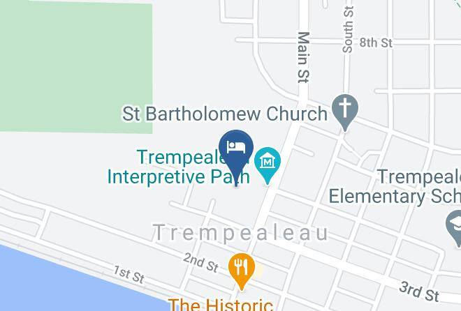 Trempealeau - Little Bluff Inn Maps